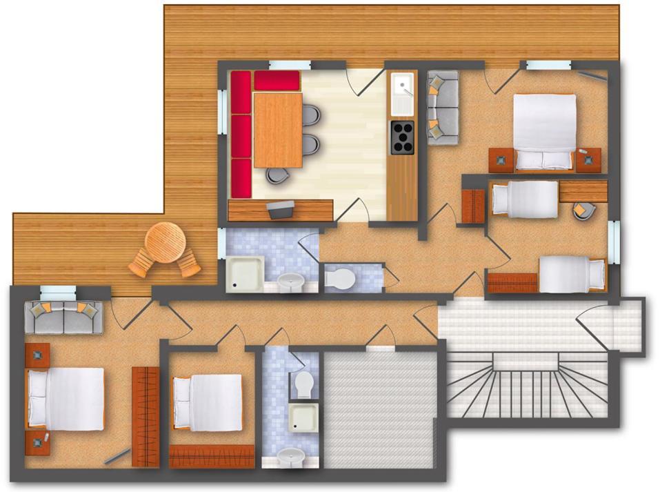 Landhaus Alpenjaeger Hainzenberg Exteriér fotografie